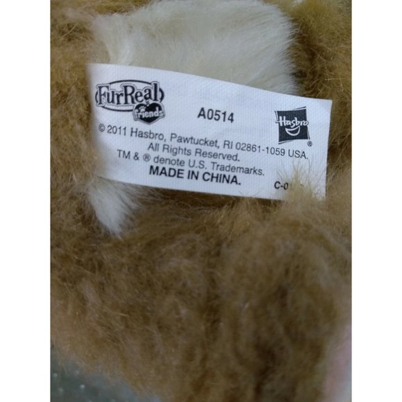 FRF PUPPY DOG BARKS, WALKS & PANTS BROWN & WHITE BIG EYES 9" PUPPY DOG Pink Bows - Picture 11 of 12